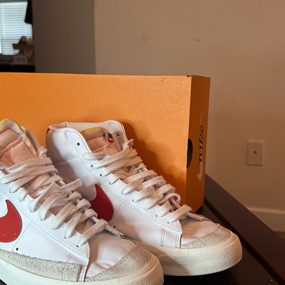 Nike Blazer Mid '77-white/orange - Picture 4 of 6